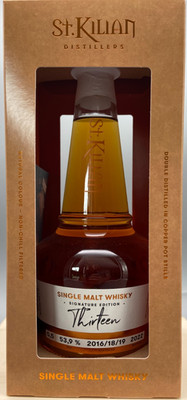 St.Kilian-Single Malt Whisky-Signature Edition THIRTEEN-500ml-53,9%vol.Alkohol