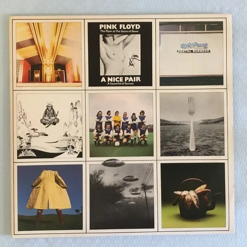 PINK FLOYD - A NICE PAIR + X 2 LPS + INNERS - UK "DR PHANG" - VG++