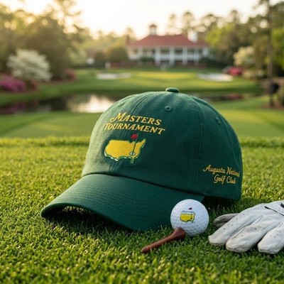 Embroidered Master Golf Classic Dad Hat, Golf National Tournament Hat - Spruce