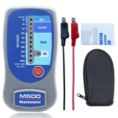 M500 Insulation Tester MEGOHMMETER, Compatible with Supco M500 Electronic Megohm