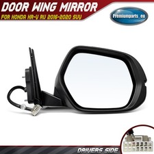 Electric Door Wing Mirror Drivers Side for Honda HR-V RU 2016-2020 Power Fold 