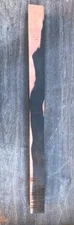 Straight Dark Macassar Ebony 1.4" x 1.5" x 20" Cue Turning Blank.