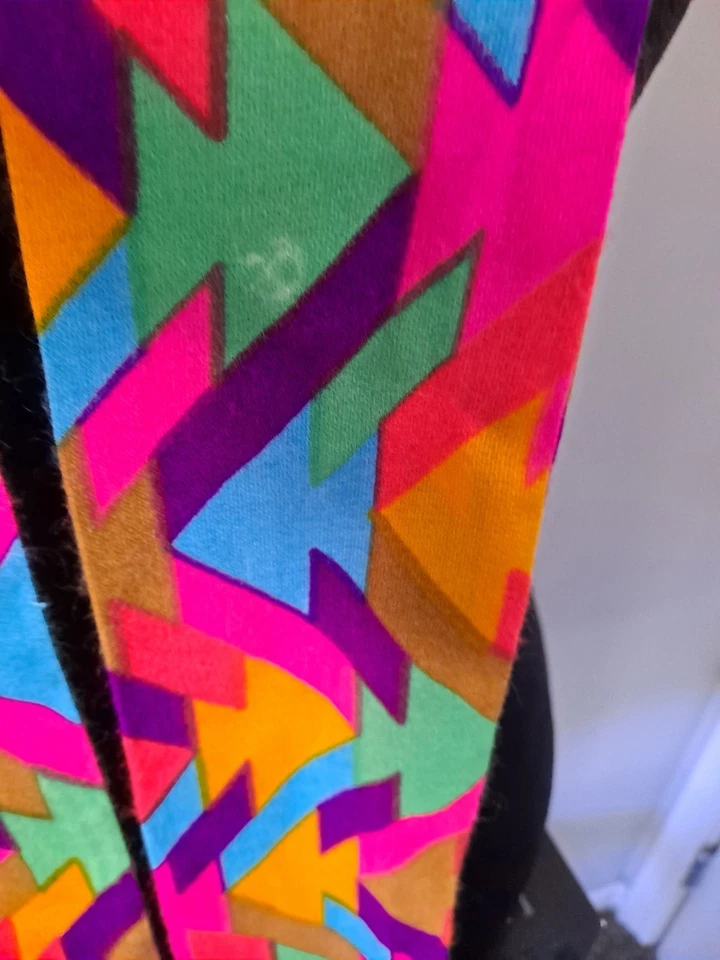 Bufanda de pelo vintage años 60 70 cinturón lazo envoltura retro mod hippie - 64"- rosa intenso Foto 3 de 4