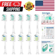 Replacement Toothbrush Heads Compatible with Philips Sonicare   Gentle  Effe...
