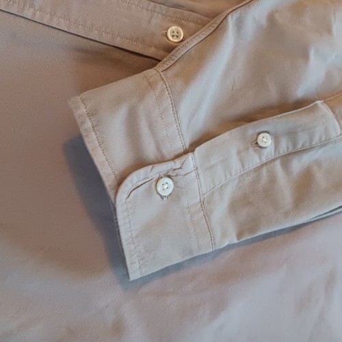 Polo Ralph Lauren 3XB 3XL Big Men Button Down Dress Shirt Khaki Blue Pony - Bild 6 von 13