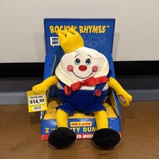 VIDEO Dan Dee Rockin Rhymes Humpty Dumpty Animated Nursery Rhyme Toy Plush Sings