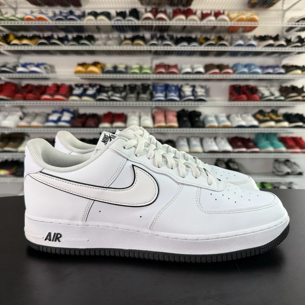 Nike Air Force 1 '07 White Outline | eBay