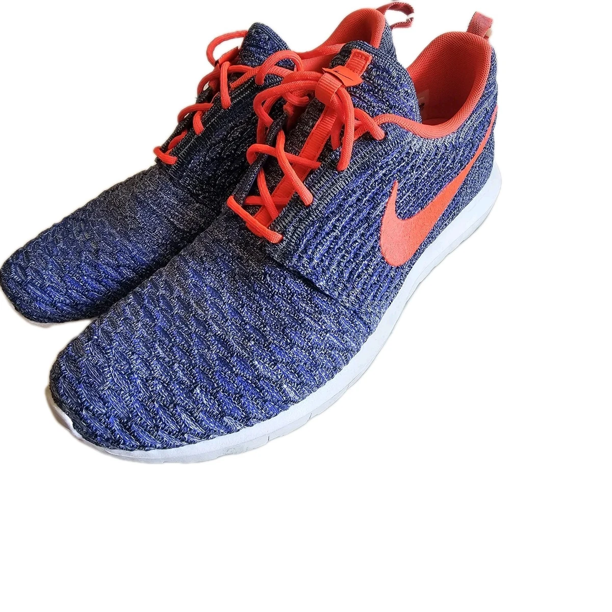 Nike Flyknit Rosherun - Bright Crimson- Court Purple Nike Free Running Shoe Flyknit 4.0 Club Pink/Court Purple Women main image 2