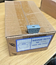 M6 Wedge Nut BZP - Box of 100
