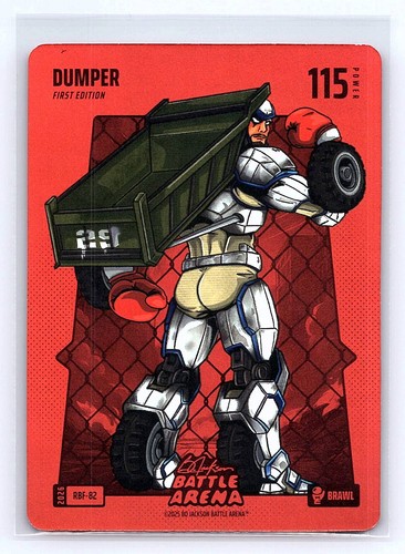 DUMPER (Cal Raleigh) Bo Jackson Battle Arena #82 Red Battlefoil 115 Power
