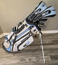 Acuity RCX Women's Complete Golf Club Set and Matching Bag LEFT HAND NEW GRIPS