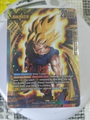 FS12 Full Gold Winner Deck Sealed - DBS Fusion World