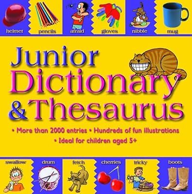 Junior Wörterbuch und Thesaurus, Leaney, Cindy, gebraucht; sehr gutes Buch