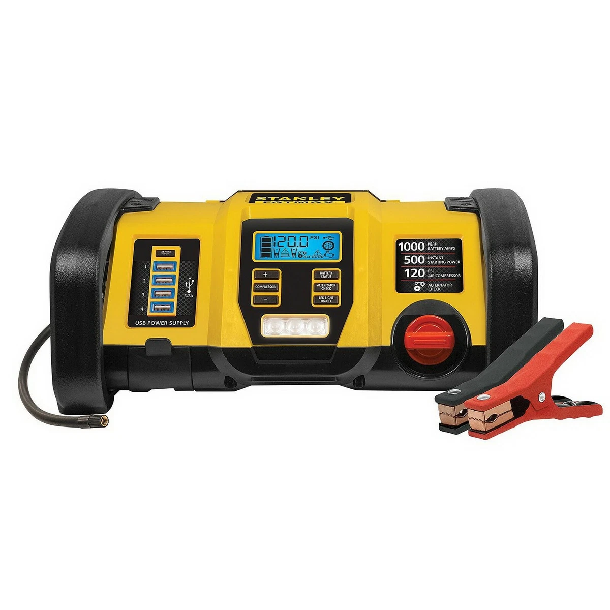 Stanley Fatmax Power Station 12V Jump Starter USB Charger Air Pump 1000 Peak Amp, stanley fatmax - Vimarsana News