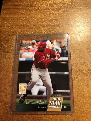 2010 Upper Deck Baseball Star Rookie # 25 Brandon Allen RC - Image 1 of 4