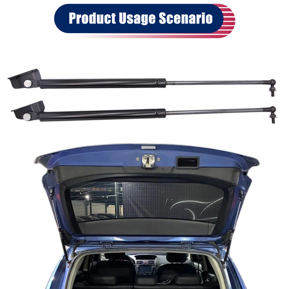 Puerta levadiza trasera izquierda+derecha portón trasero escotilla puntales de gas para Subaru Impreza Wagon 2012-2016 Foto 4 de 4