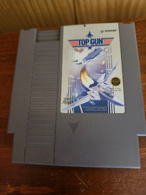 NES Top Gun Video Game CIB (no Styro POS) Tested Nintendo 1987