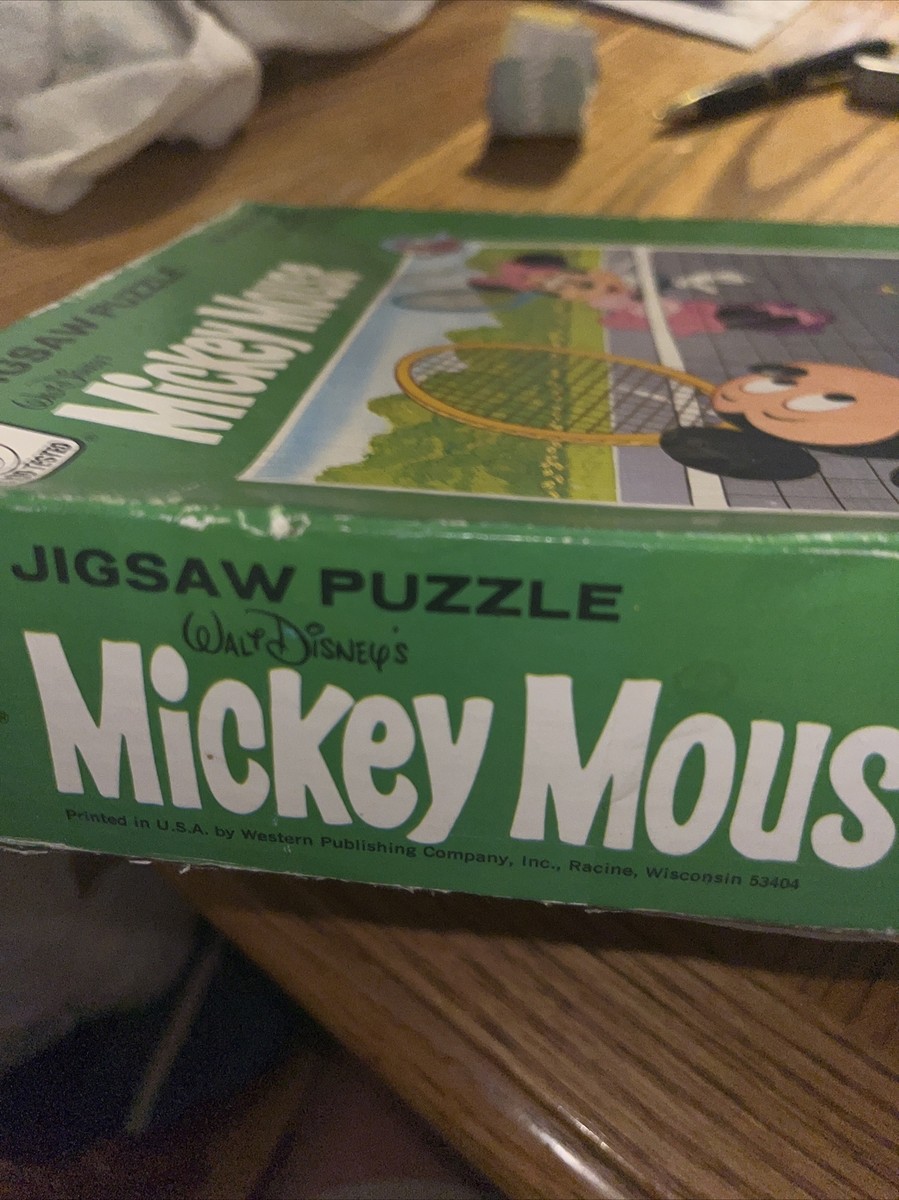 Vintage Walt Disney Puzzle 100 Piece Whitman Jigsaw Complete