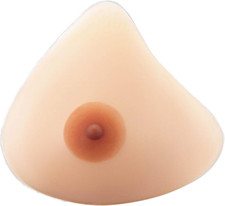 ENVY BODY SHOP Amolux Triangle Diamond Asymmetrical Breast Forms, Size 4