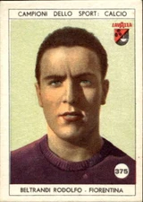 Lavazza 1950 Sports Champions Figure No. 375 Fiorentina Beltrandi