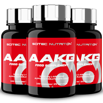 AAKG 100 Kapseln Für Muskelpumpe, Ausdauer & Leistung mit Stickstoffoxid-Support