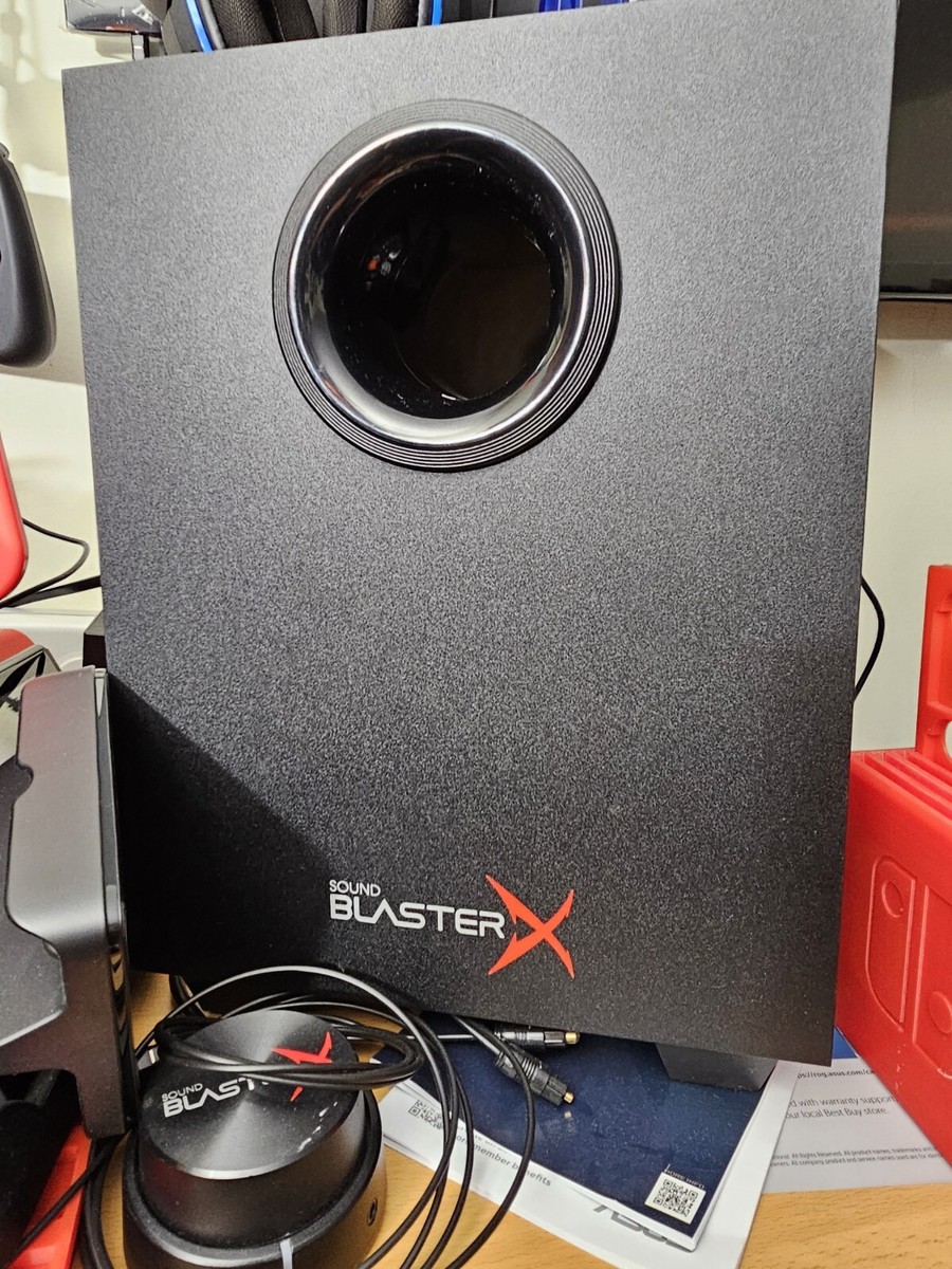 Creative Sound BlasterX Kratos S5 Gaming Speaker System w/RGB lighting
