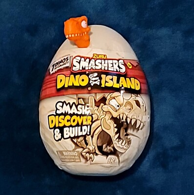Zuru Smashers Dino Island Nano Egg Dinosaur Surprise Smash & Discover 