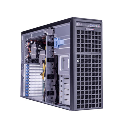 Supermicro SYS-740GP-TNRT Server Support LGA-4189 CPU 5X GPU 8X3.5'' 2X 2200W PSU