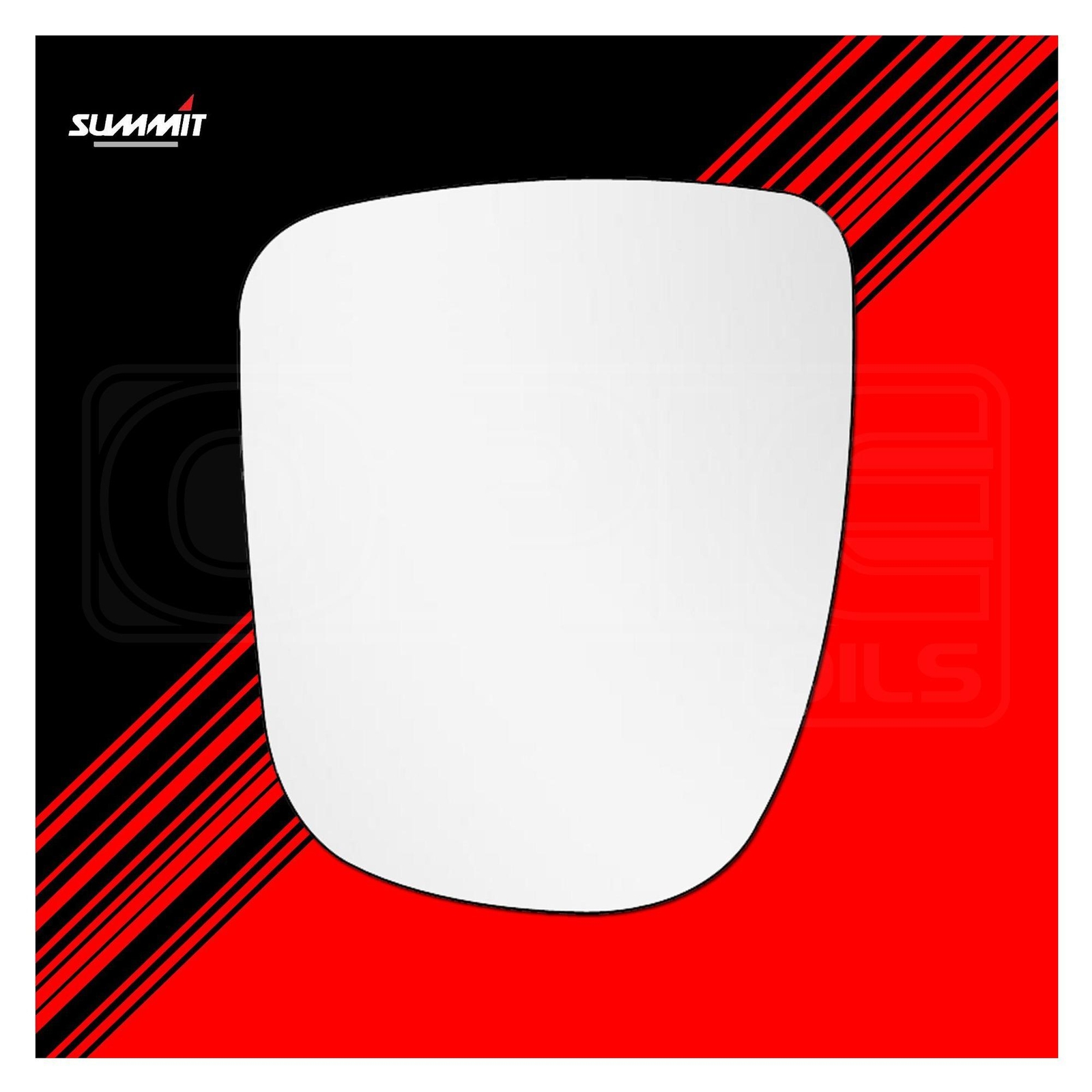 Heated Back Plate Commercial Replacement Mirror Glass - Summit SCG-07LBH