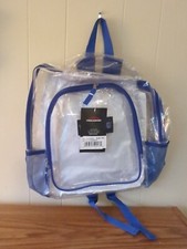 Clear Childrens Trailmaker Backpack NWT Blue ...