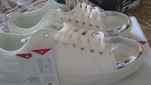 lee cooper snakeskin ladies trainers