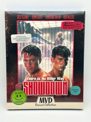 Showdown (1993) Blu-ray w/ Slipcover MVD Billy Blanks Kenn Scott
