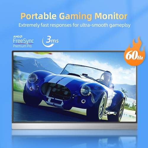 4K Portable Monitor 15.6" Tragbarer Mobiler IPS Bildschirm UHD 3840*2160 1000:1 - 第 3/9 張圖片