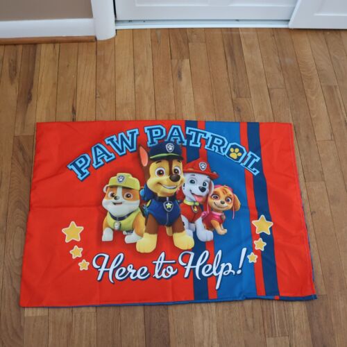 Paw Patrol PILLOWCASE  “To the Lookout & Here to Help" - Picture 1 of 5