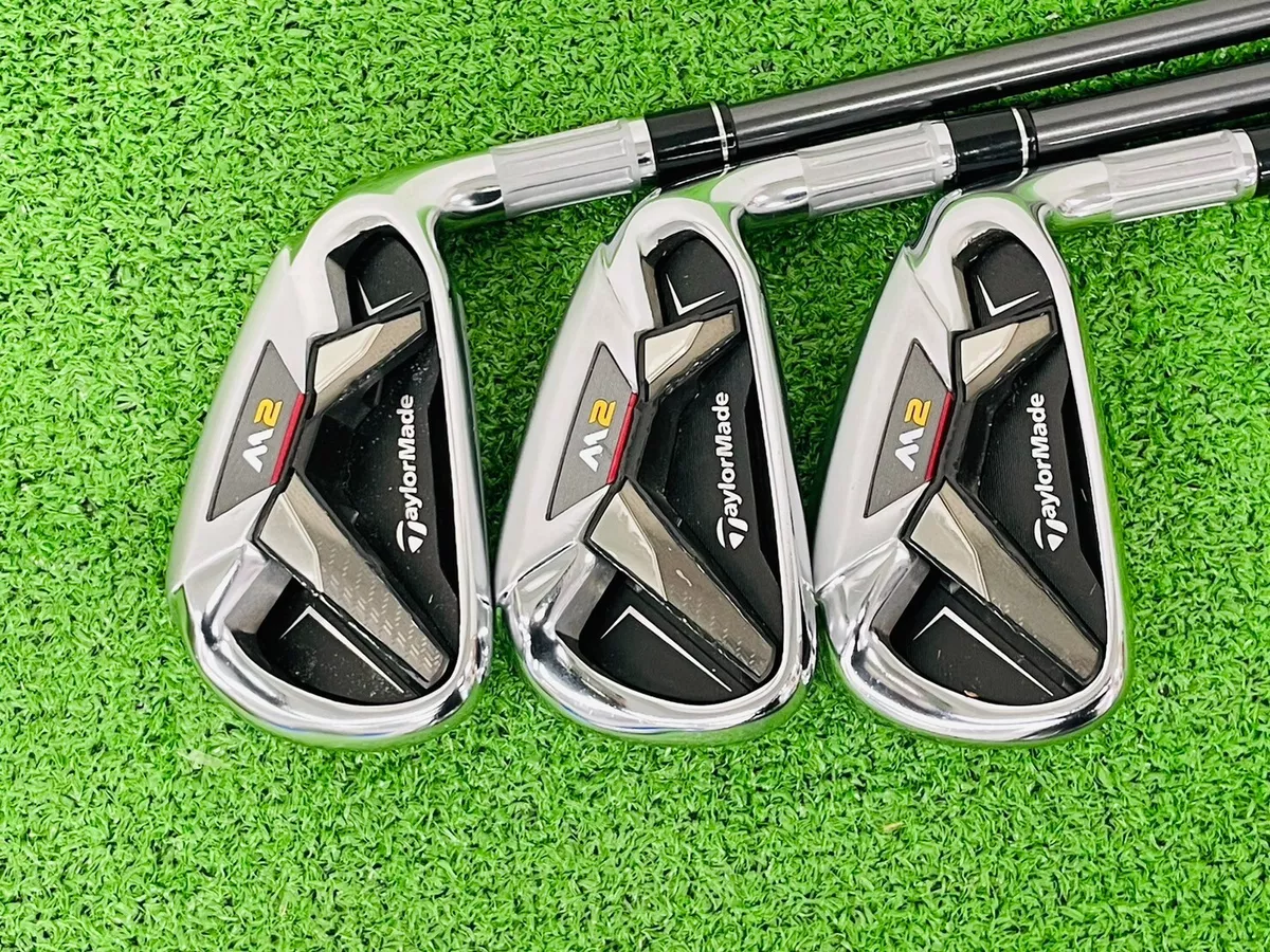 Taylormade M2 Iron Set 5 9 PW RH TM7 216 Stiff Flex Graphite Shaft