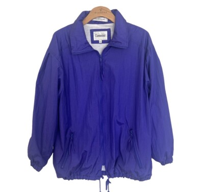 Cambridge Windbreaker Jacket Oversized Purple Womens Size Large | eBay