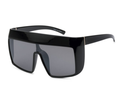 Gafas Lentes de sol Espejuelos  Moda Oversized Square Fashion Visera Sunglasses