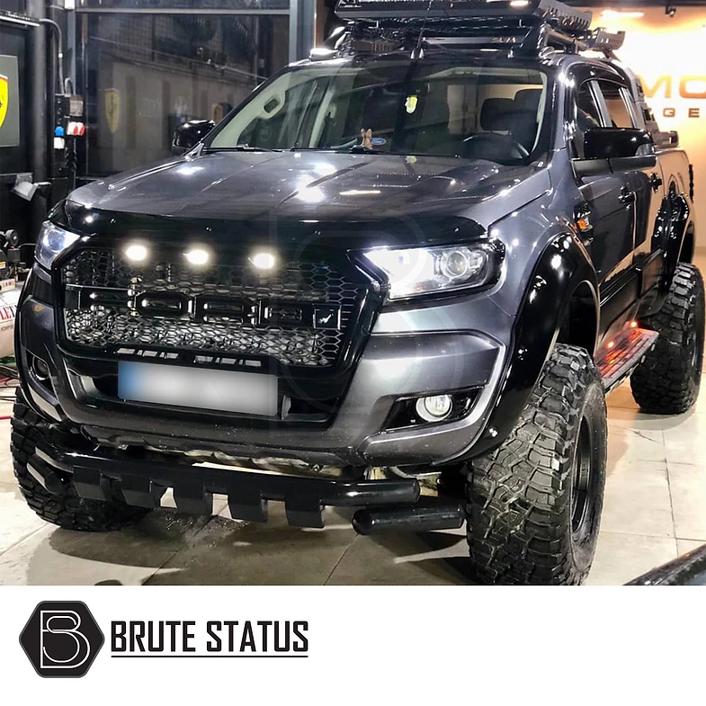 Ford Ranger 2012-22 Wide Arch Kit Overland Extreme Riveted Style T6 T7 T8 Gloss