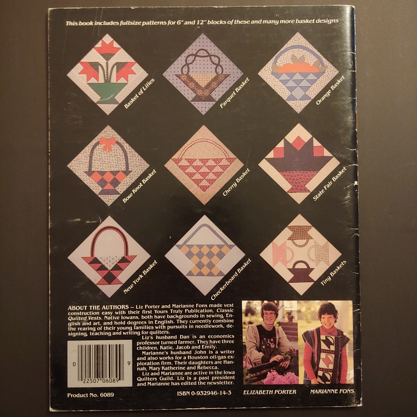 Fons & Porter Classic Basket Patterns For Patchwork Applique Quilting