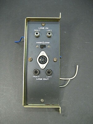 AKAI 4000DS Reel to Reel  ~ REPAIR PART ~  Line In/Line Out High/Low Panel