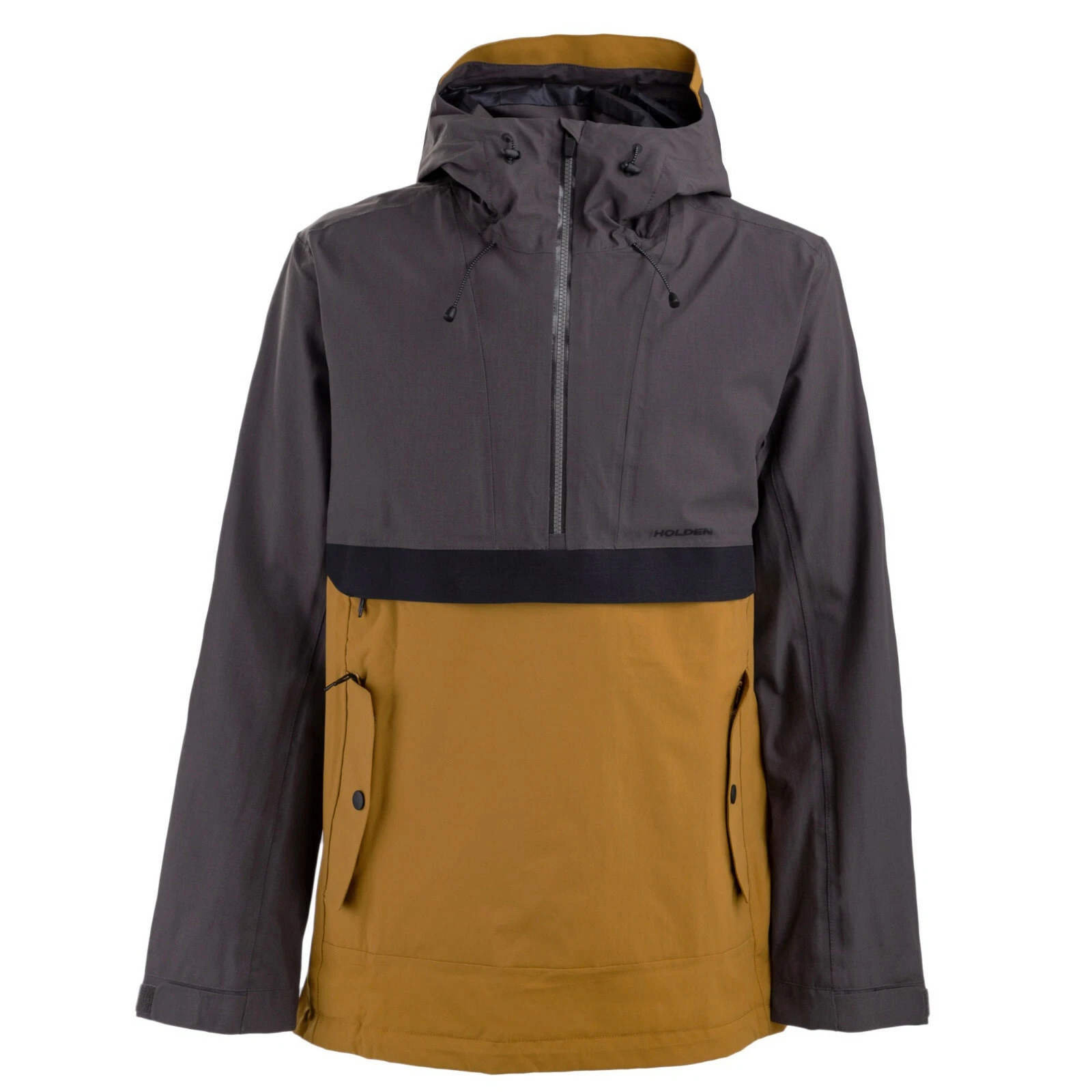 HOLDEN Snow Men's SCOUT ANORAK Jacket - Shadow/Black/Mojave - XL LAST ONE LEFT