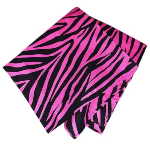 Zebras Bandan Zebras Headscarf Y2kBandana Top Women Handkerchief Turban - Afbeelding 1 van 9