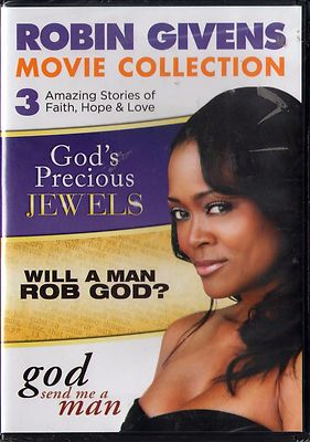 Robin Givens 3 Movie Collection :God's Precious Jewels  Will a Man Rob God? DVD