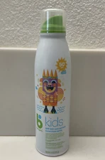 Babyganics Kids Sunscreen Spray SPF 50 UVA + UVB Protection 6 oz 