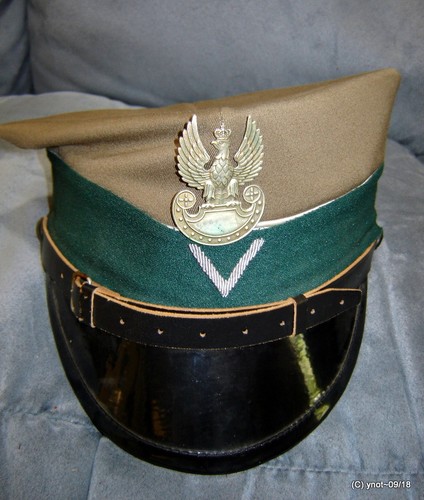 POLISH MILITARY OFFICER HAT w/Eagle 