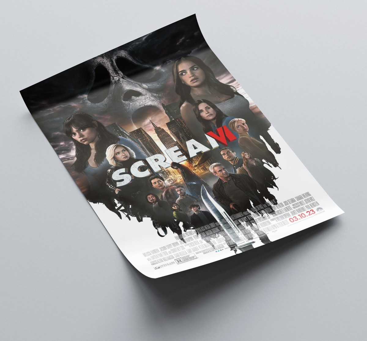 Scream VI Movie - Scream 6 movie 2023 poster Poster for Sale by