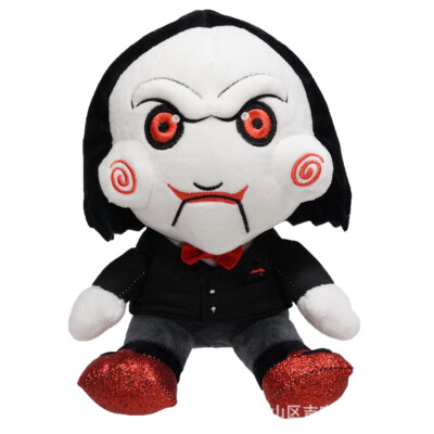 Horror Movie SAW Billy Figure Plush Doll Jigsaw Killer Collection Halloween Toy