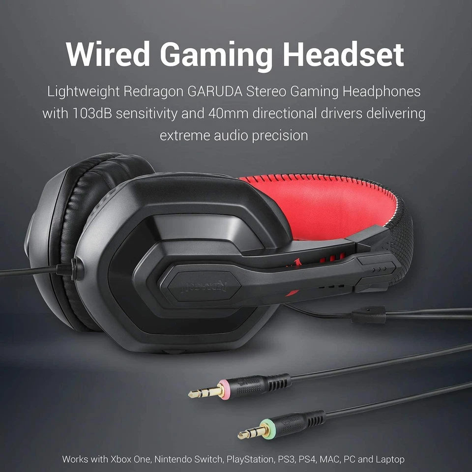 Redragon S101 Wired  Gaming Keyboard  Mouse mouse pad, and headset windows pc - Image 3 of 4
