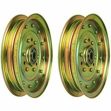 2 PC Flat Idler Pulley 48" 52" 61" 72" Ferris Zero Turn Mower 1000Z 3100 5102831