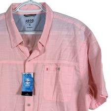 IZOD Saltwater Dockside Chambray Woven Shirt ...